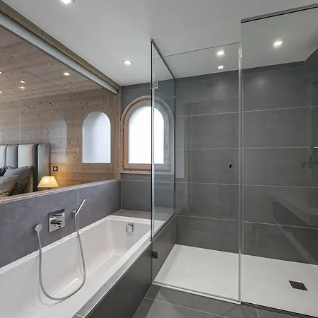 De Luxe Avec Piscine Et A - Fr-1-568-6 Шале Куршевель